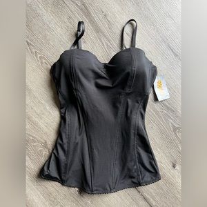 Spirit Halloween Black Corset Adult Size Medium